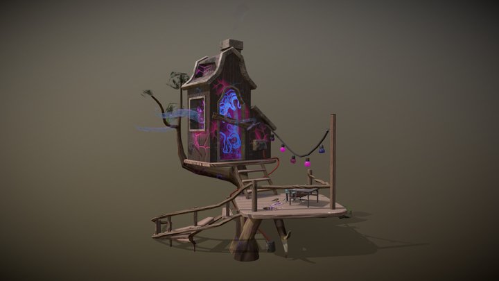 Portal_treehouse 3D Model