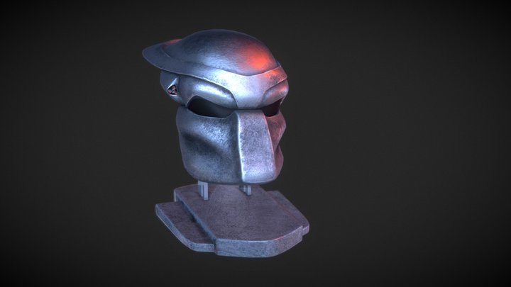 Predator Mask 3D Model
