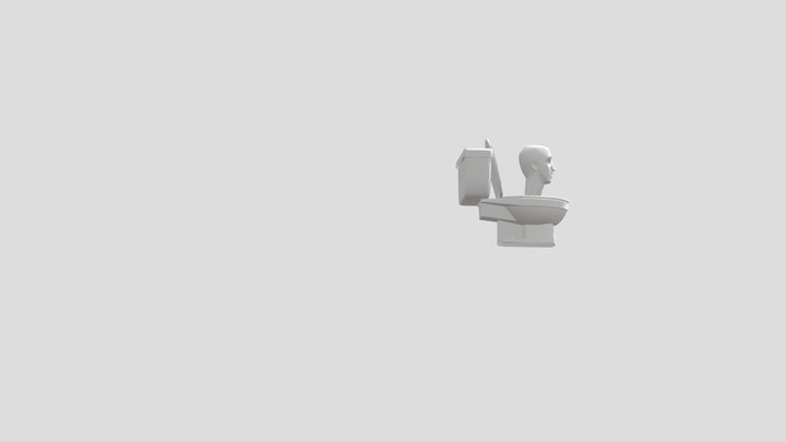 Skibidi toilet 3D Model