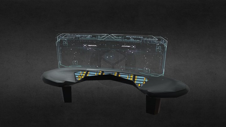 Holo Desk 3D Model