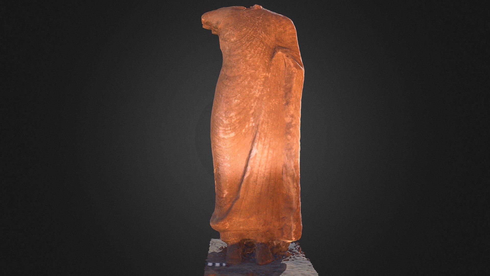 Headless Buddha Statue