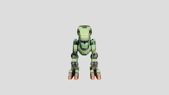Robo Dino 3D Model