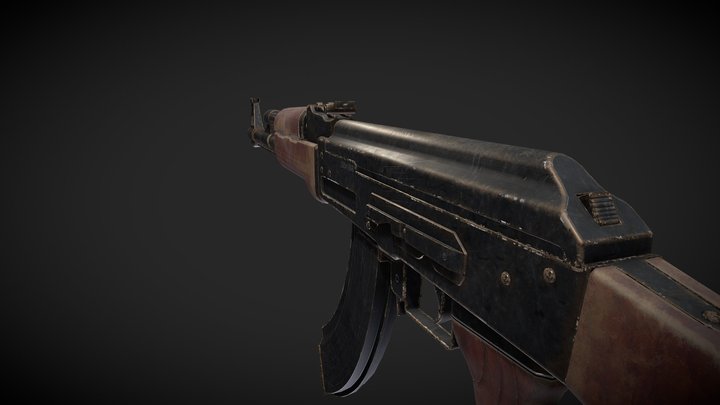 AK47 3D Model