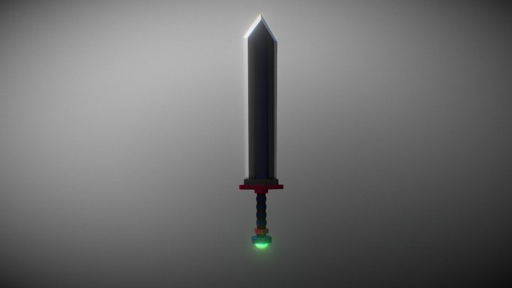 Sword Practice 3D Model