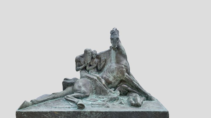 Fate, Einar Jonsson (1900-1927) 3D Model