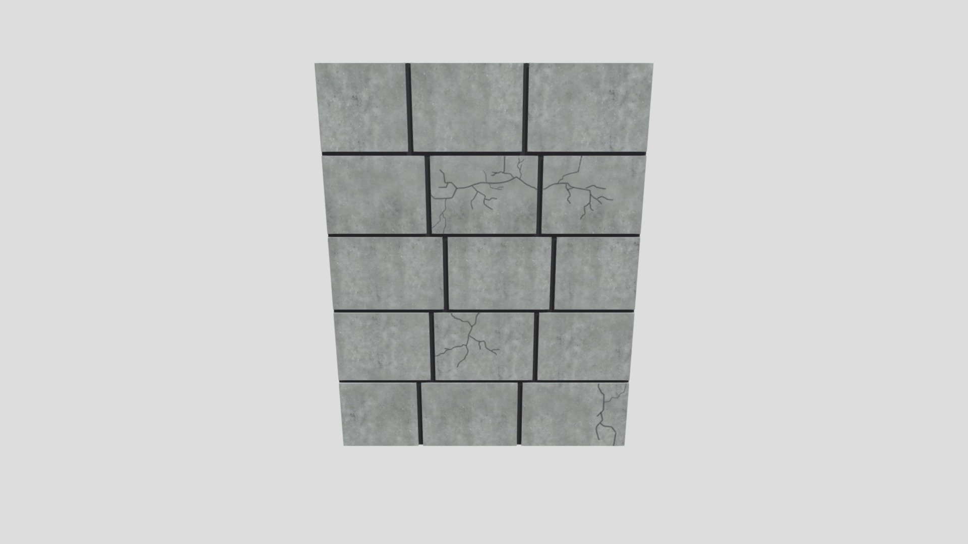 Wall (Cracked) — Sketchfab embed 3D viewer