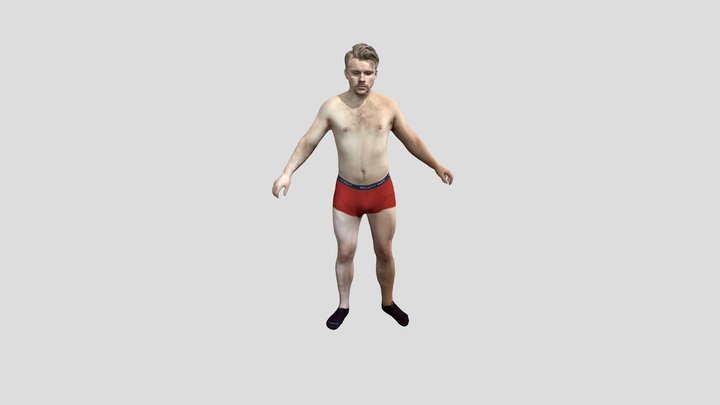 Kolya underwear 3D Model