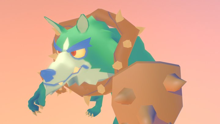Dogboss WIP [animated] 3D Model