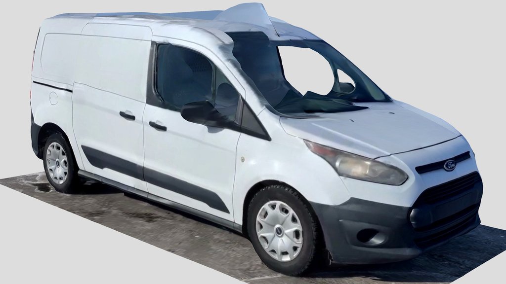 Photoscanned Ford Transit Connect