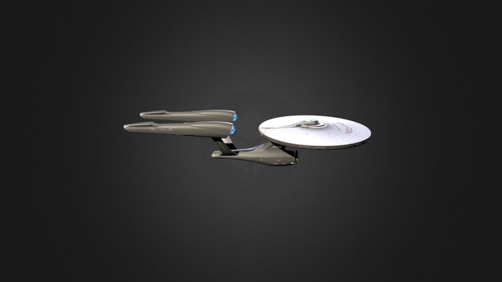 USS Enterprise NCC-1701 3D Model