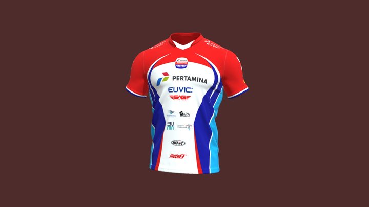 MANDALIKA OFFICIAL JERSEY 1 3D Model
