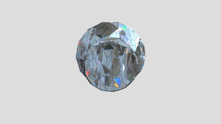 Discoball Buckethat 3D Model