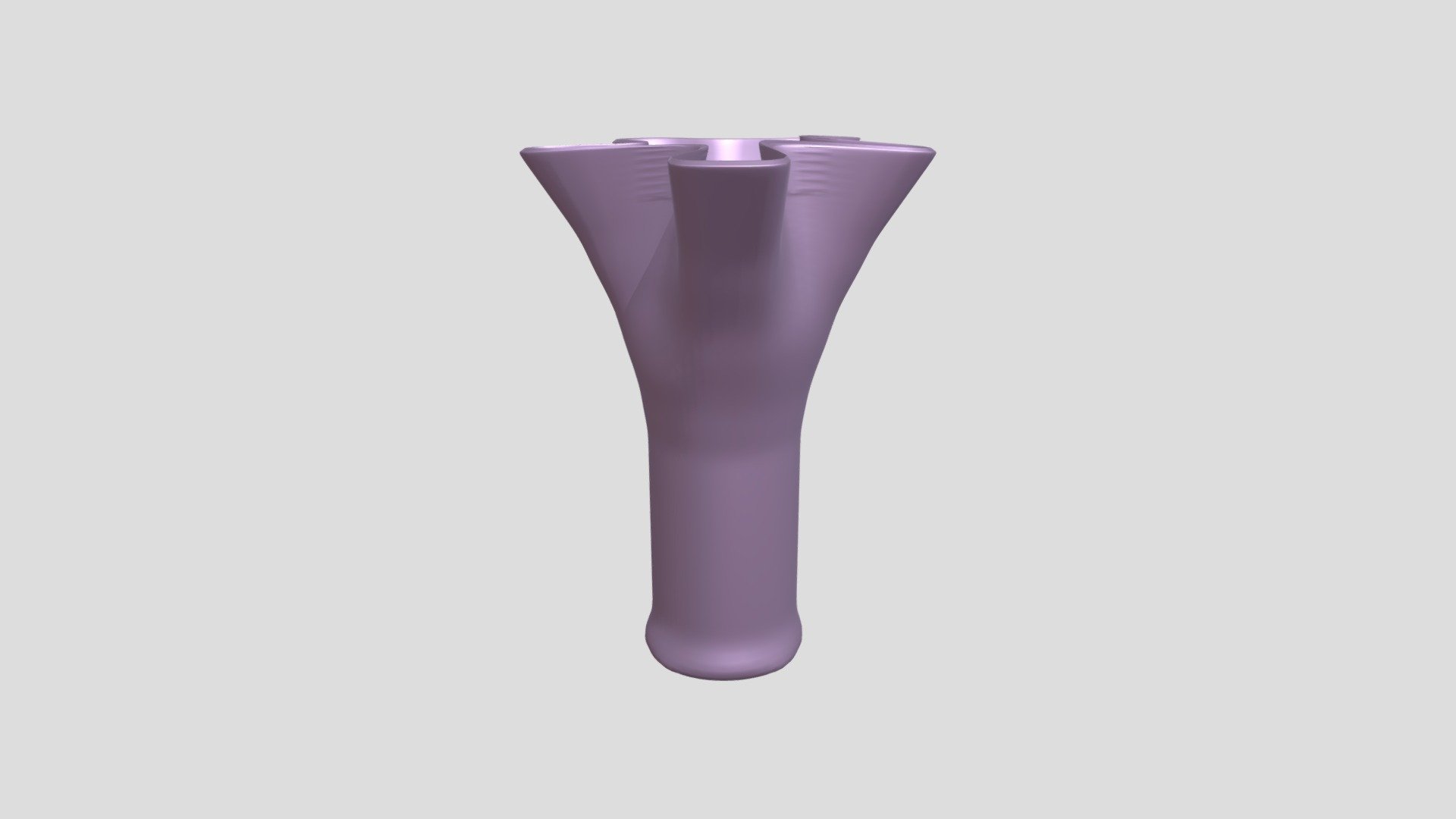 Ruffled vase