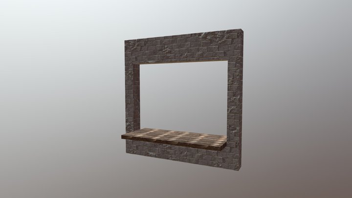 Weapon Stand 3D Model