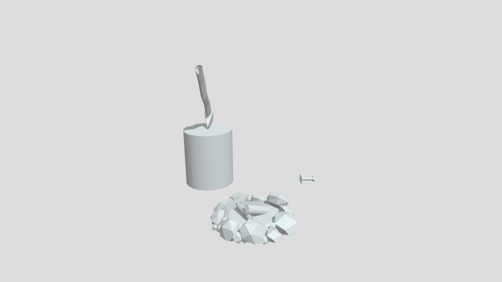 3 Simple Props 3D Model