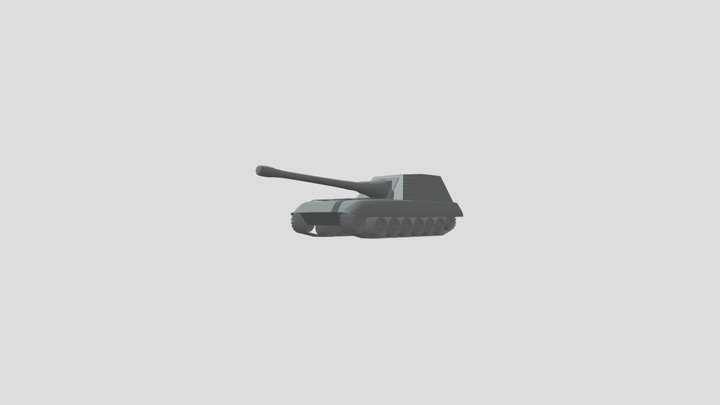 Jagdpanzer E-100 3D Model
