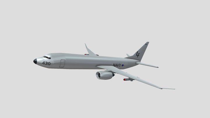Boeing P-8 Poseidon 3D Model
