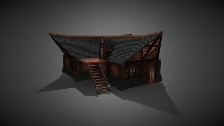 Nordic Building 3D Model