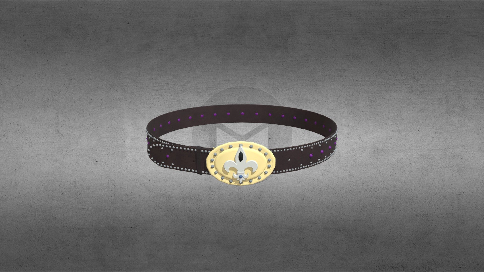 Elegants ladies studded belt