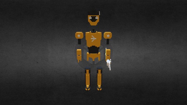 Robotic Archer 3D Model