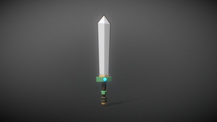 Sword Tutorial Sketchfab 3D Model