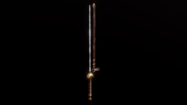 Raphtalia Sword 3D Model