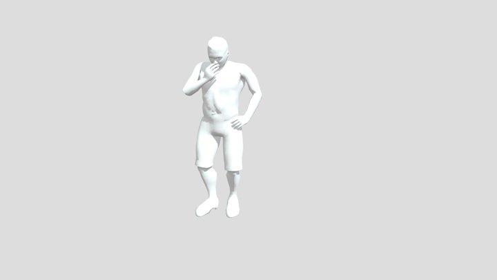 Idle_Sneeze 3D Model