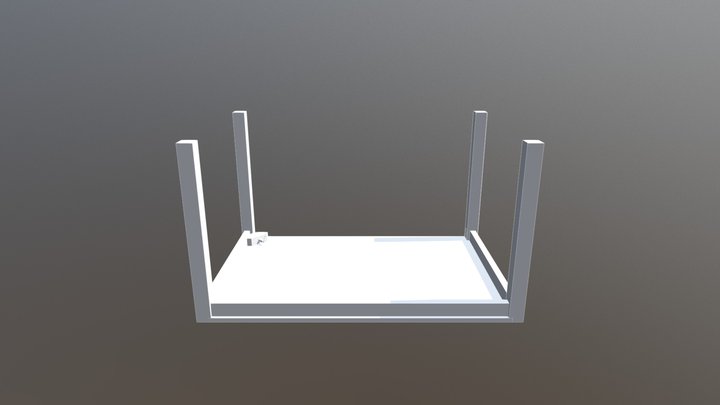 Bord Hjoerne 3D Model