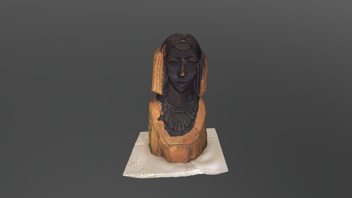 Bust of ethiopian woman 3D Model