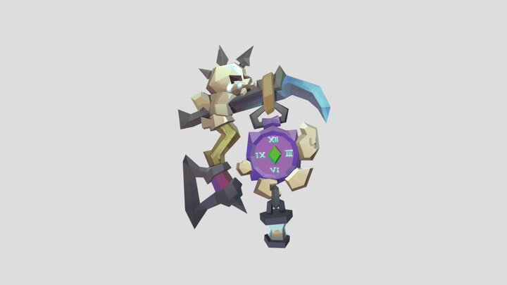 Hearthsign texture WIP 3D Model