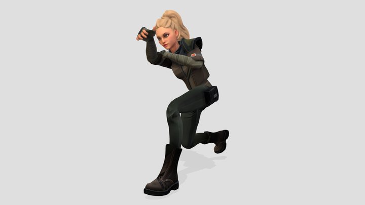 Combat - Punching Sequence 3D Model