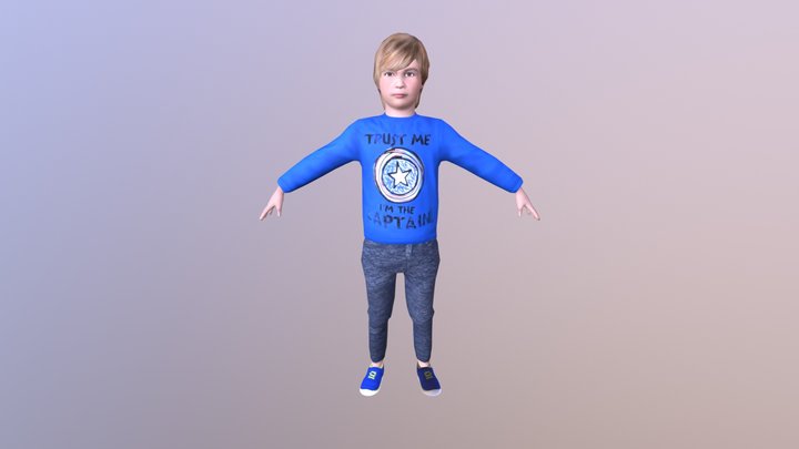 Boy 3D Model