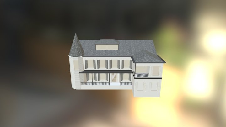 Victorian House 3D Model