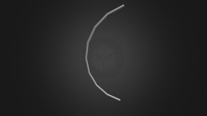 Curve 2D 3D Model