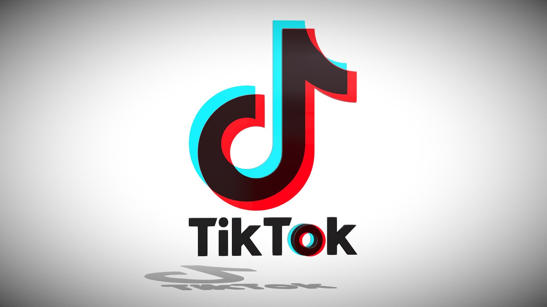 TikTok 3D Logo - 3D model by AnshiNoWara [8d711c2] - Sketchfab