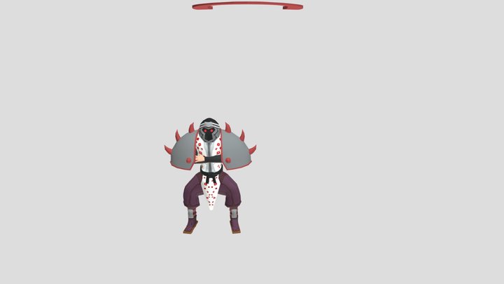 EndBossSave+KickAttack 3D Model
