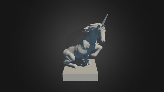 Le poney qui se prenait pour une licorne 3D Model