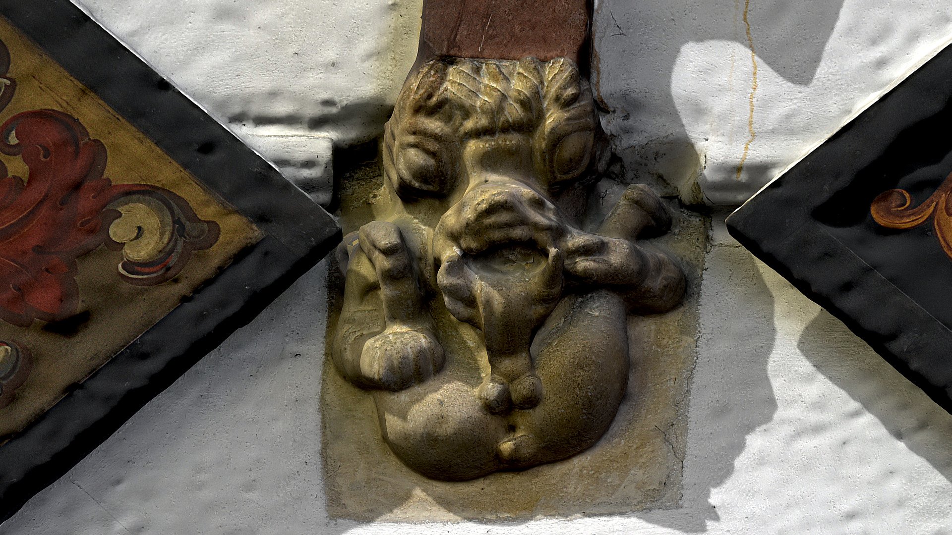 Grotesque beast 1, Mere, Wiltshire - 3D model by Kenneth Lymer ...