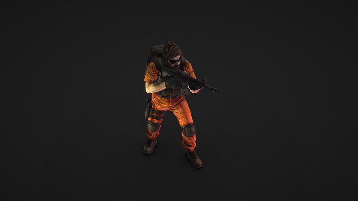 Prisoner 3D Model