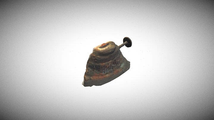 German WW2 oil lantern burner 3D Model