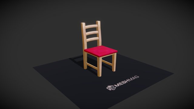 Szék rig teszt 3D Model