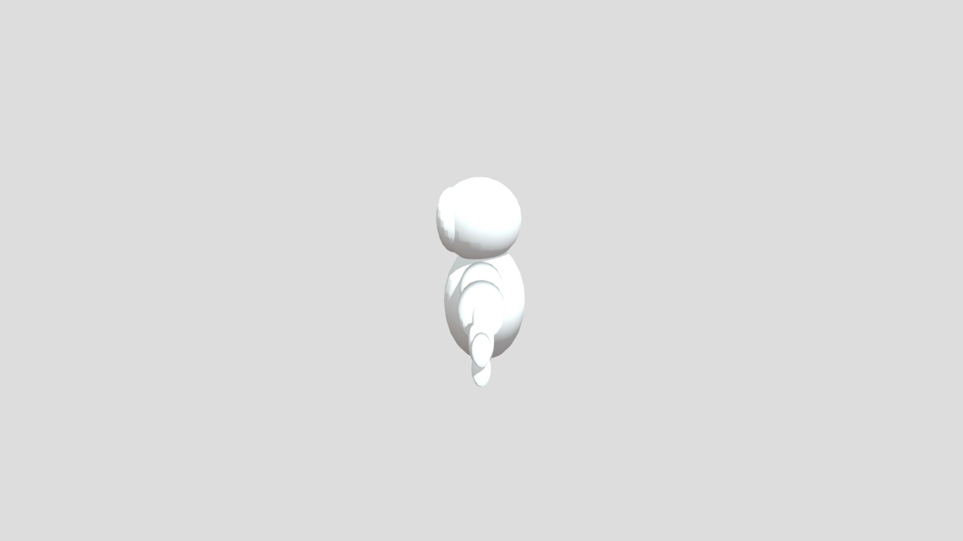 Free player model not rigged and not textured download free 3d