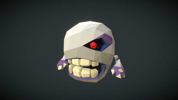 Micro Mummy Taal - Poly Series 3D Model