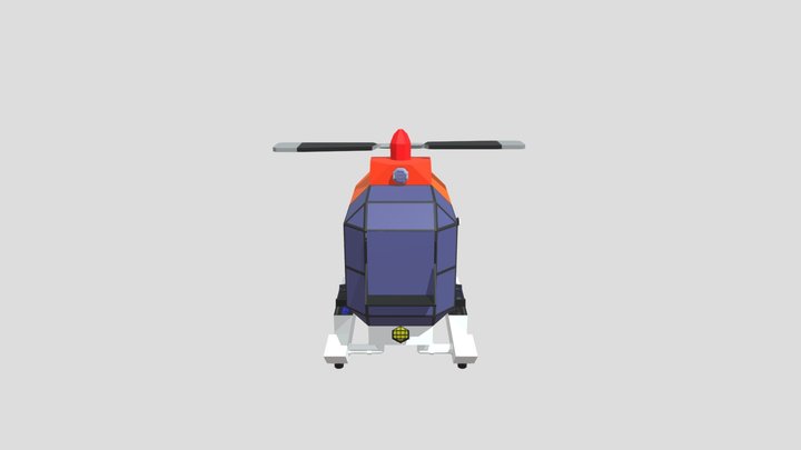 Fly Heli 3D Model