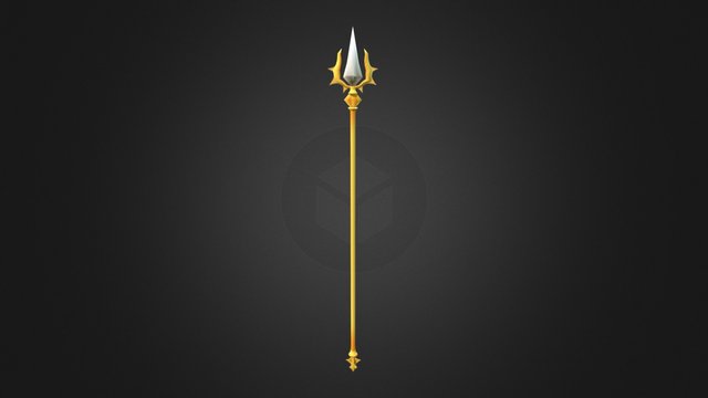 Athena's Staff 3D Model