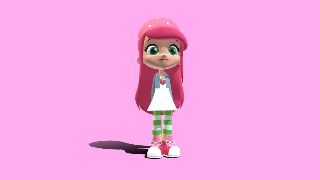 Strawberry Shortcake Standing Greeting