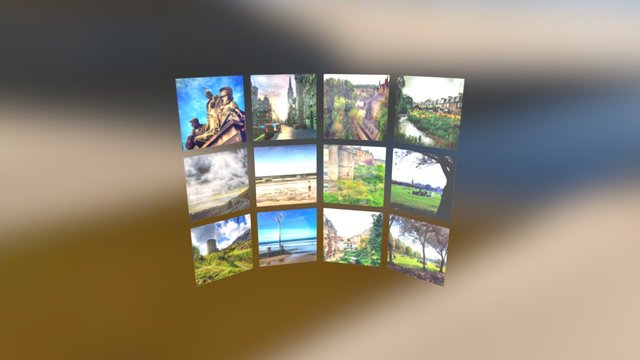 Instamuseum for @klicketykai 3D Model
