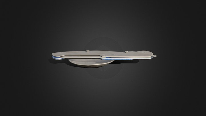 Spoon Knife 180 3D Model