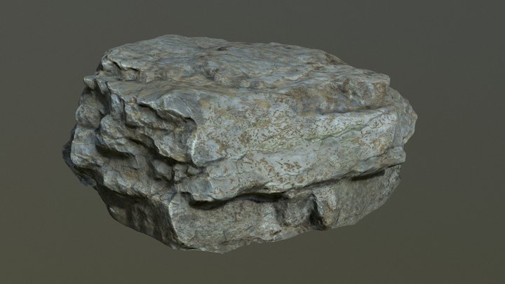 Rock1 Photogrammetry 3D Model