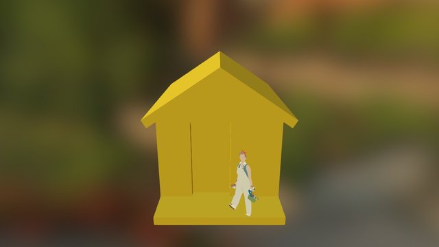 Chalet 3D Model